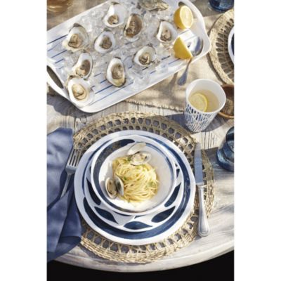 Blue Bay Melamine 16 Piece Dinnerware Set