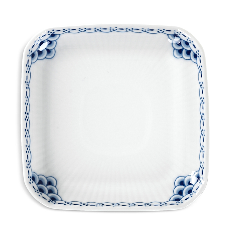 Royal Copenhagen Princess Small Square Plate In Multi