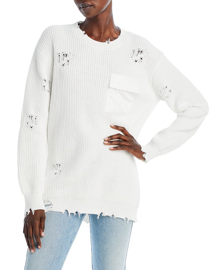 Ser.o.ya Devin Oversized Sweater In White