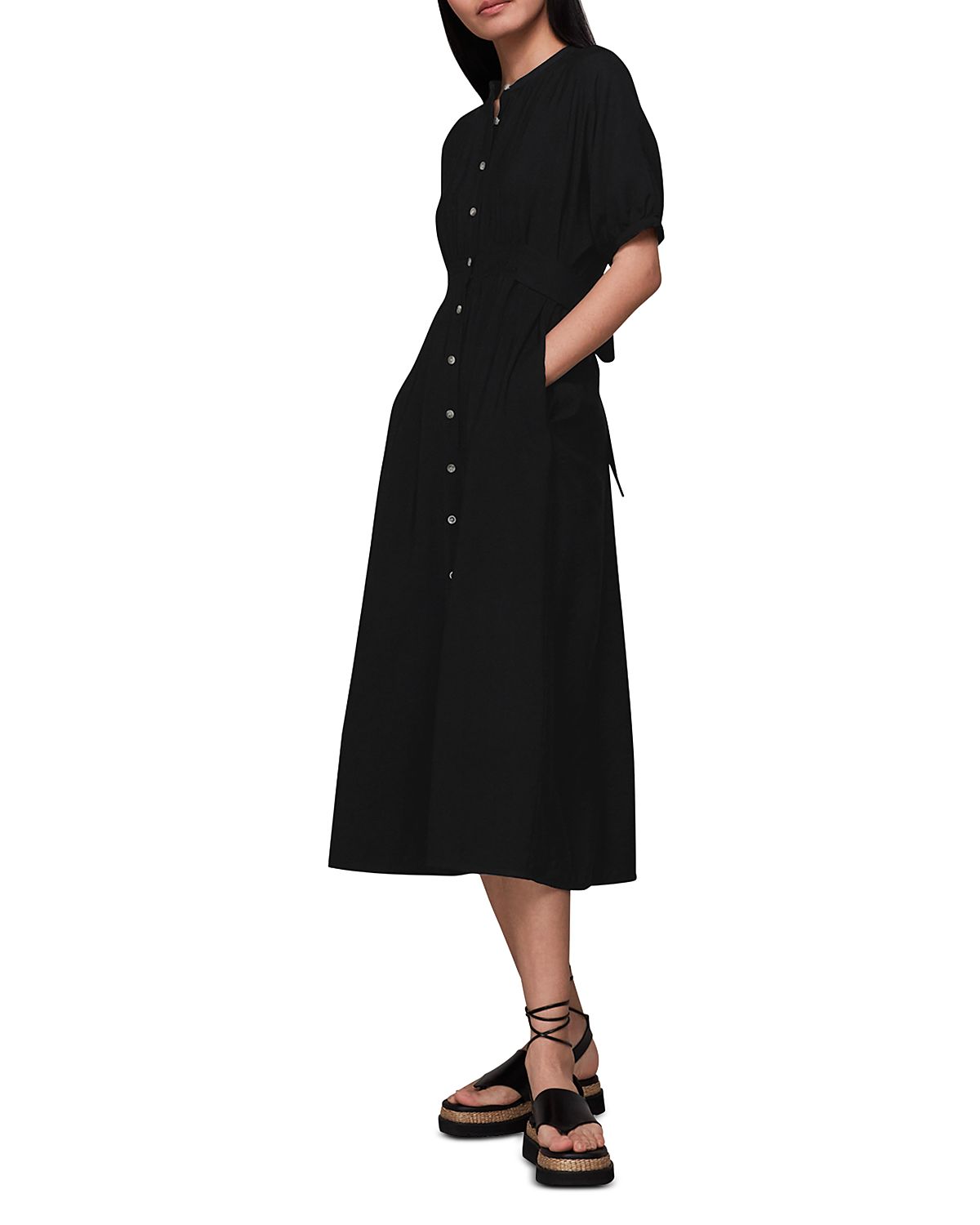 Whistles Amber Midi Dress