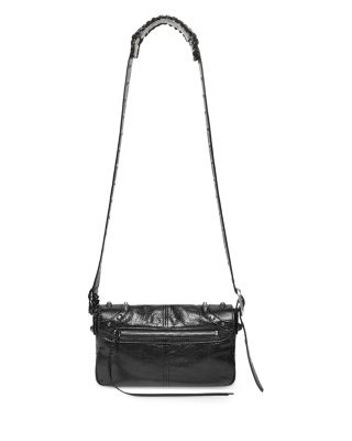 Le Cagole Men Mini Leather Flap Bag