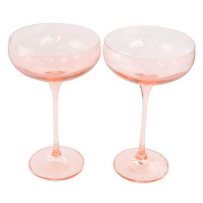 Champagne Coupes, Set of 2