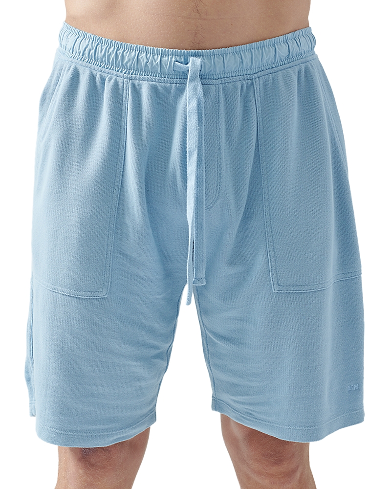 Cotton Pique Pull On Shorts