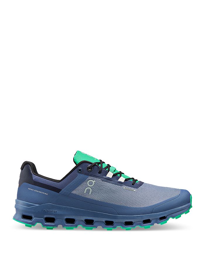 On Men's Cloudvista Lace Up Waterproof Trail Running Sneakers ...