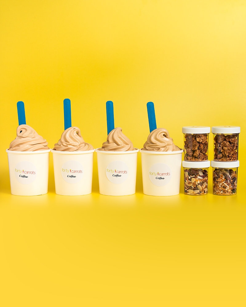 Forty Carrots Only Coffee Frozen Yogurt Set - Exclusive