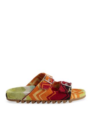 Missoni - Men's Double Buckle Slip On Sandals