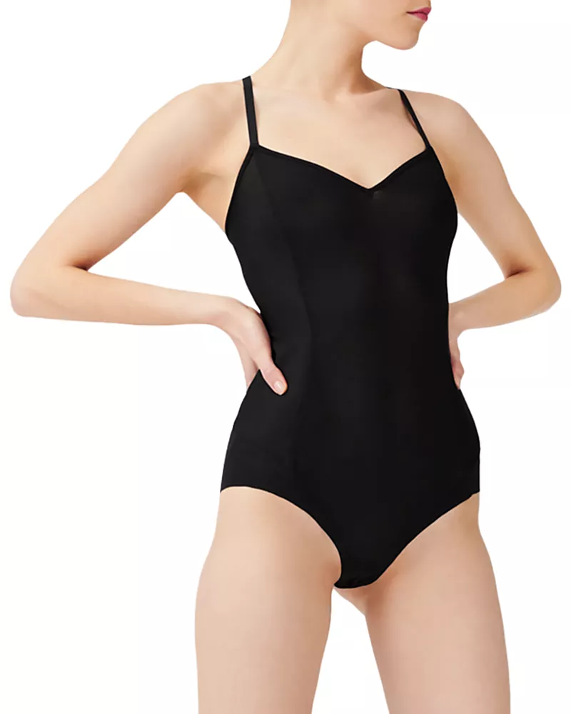 Item m6 All Mesh Shape Low Back Bodysuit