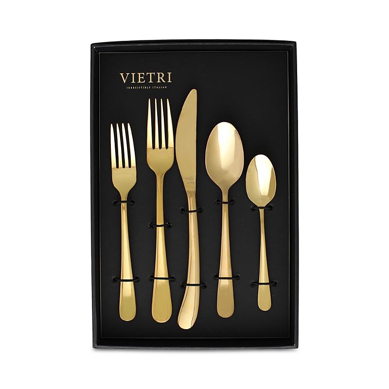 Vietri Settimocielo Oro 20 Piece Place Setting In Gold