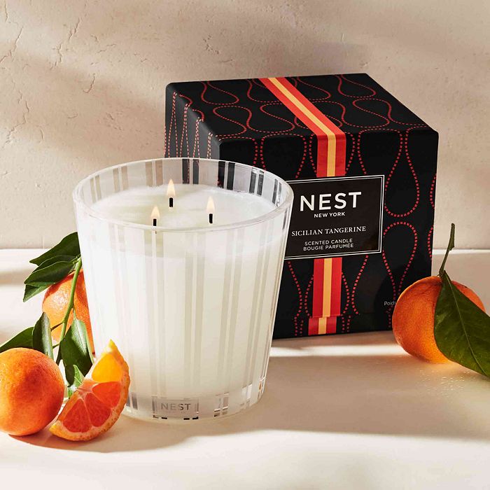 Shop Nest Fragrances Sicilian Tangerine 3-wick Candle