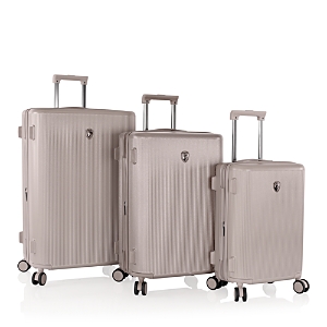 Heys Earth Tones 3 Pc Set Expandable Spinner Suitcases In Atmosphere