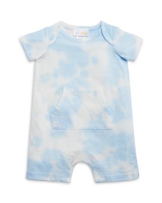 100% Cotton Baby Boy Tie Dye Short-sleeve Romper