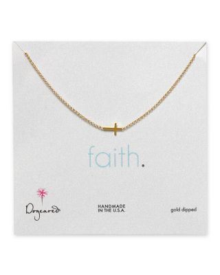 dogeared have faith necklace