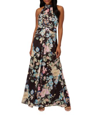 Adrianna Papell - Chiffon Printed Dress