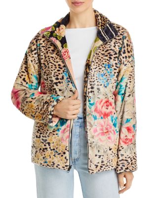Johnny Was Portofino Lynx Sherpa Jacket | Bloomingdale's
