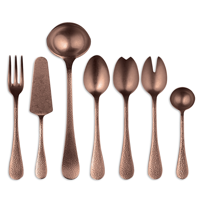 Mepra Pvd Flatware Full 7 Piece Serving Set