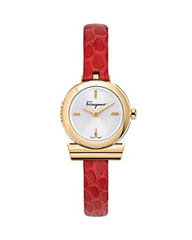 Ferragamo - Gancino Gold Ion Plated Stainless Steel Strap Watch, 22.5mm