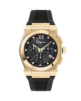 Ferragamo - Vega Gold Ion Plated Stainless Steel Strap Chronograph Watch, 40mm