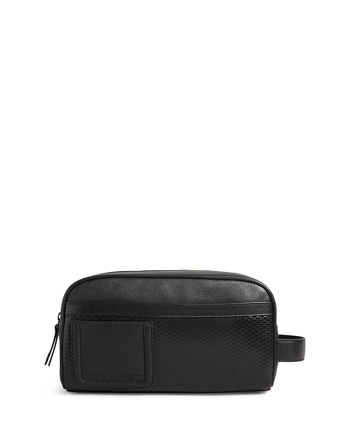 Ted Baker - Kilzip Texture Leather Wash Bag