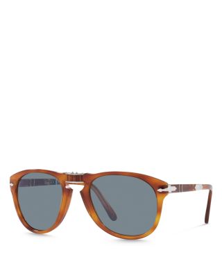 Persol Mens Brown Po0714sm Steve Mcqueen Pilot-shape Crystal-glass And Acetate Sunglasses In Lite Brown