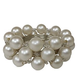 Aman Imports Pearl Bracelet Napkin Ring - 100% Exclusive
