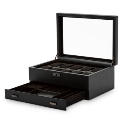 Axis 10 Piece Watch Box with Drawer