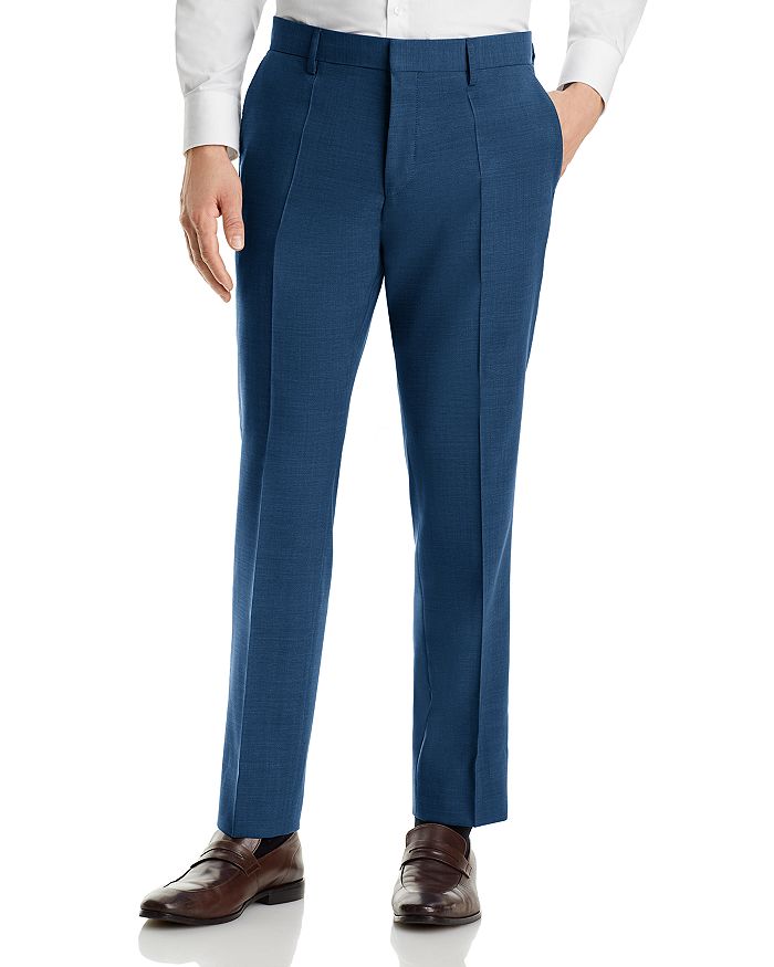 BOSS Genius Tic Weave Slim Fit Suit Pants | Bloomingdale's