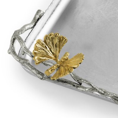 Butterfly Ginkgo Luxe Matzo Plate - Exclusive