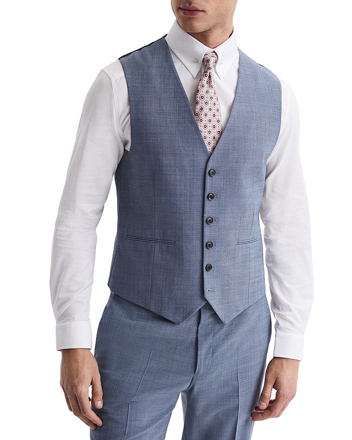 REISS Wish Plain Weave Waistcoat Bloomingdale's