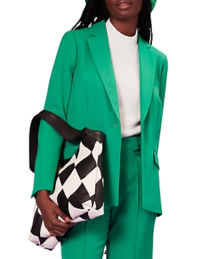 Whistles Limited Edition Selma Blazer In Green
