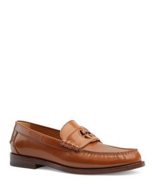 Gucci Men's Moc Toe Penny Loafers | Bloomingdale's