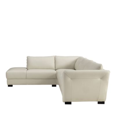 Pavia Leather Sectional Sofa