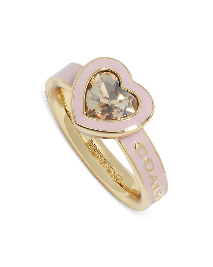 Coach gold ring on sale