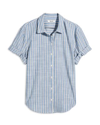 Madewell Clean Central Button Up Shirt | Bloomingdale's
