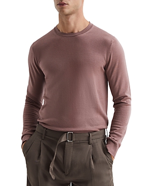 Reiss Mens Woodrose Wessex Slim-fit Wool Jumper In Woodrose