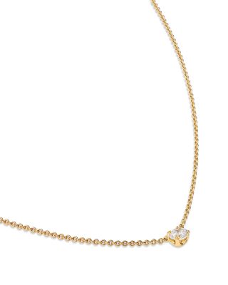 Bloomingdale's Fine Collection Certified Diamond Solitaire Pendant Necklace in 14K Yellow Gold featuring diamonds with the De Beers Code of Origin, 0.20 ct. t.w. - Exclusive