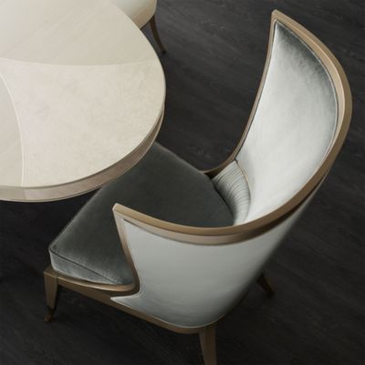 Pop Your Collar Fabric Chair