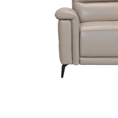 Melfi 3-Piece Power Reclining Leather Sectional