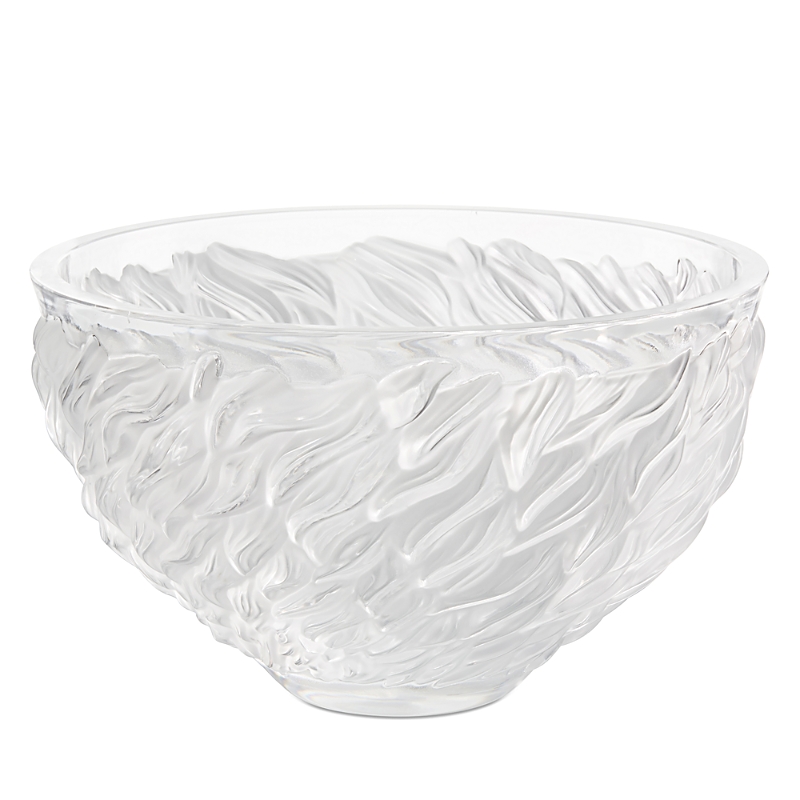 Lalique Fourrure Bowl In Clear