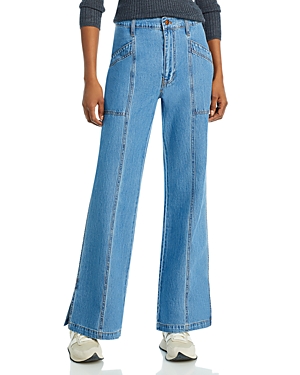 Madewell Relaxed Loose Flare Jeans in Thorndale