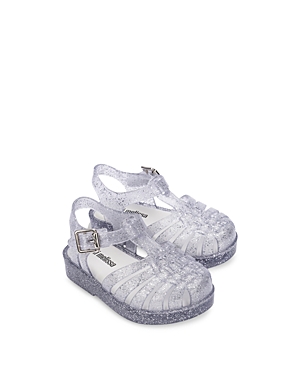 Mini Melissa Girls' Mini Posfin Sandals - Toddler In Silver