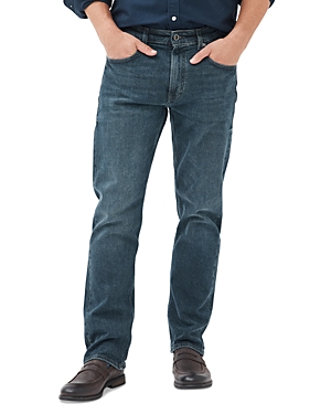 Shop Rodd & Gunn Winton Relaxed Fit Jeans In Mid Blue