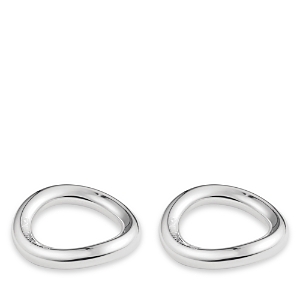 Christofle Vertigo Napkin Rings, Set Of 4 In Silver