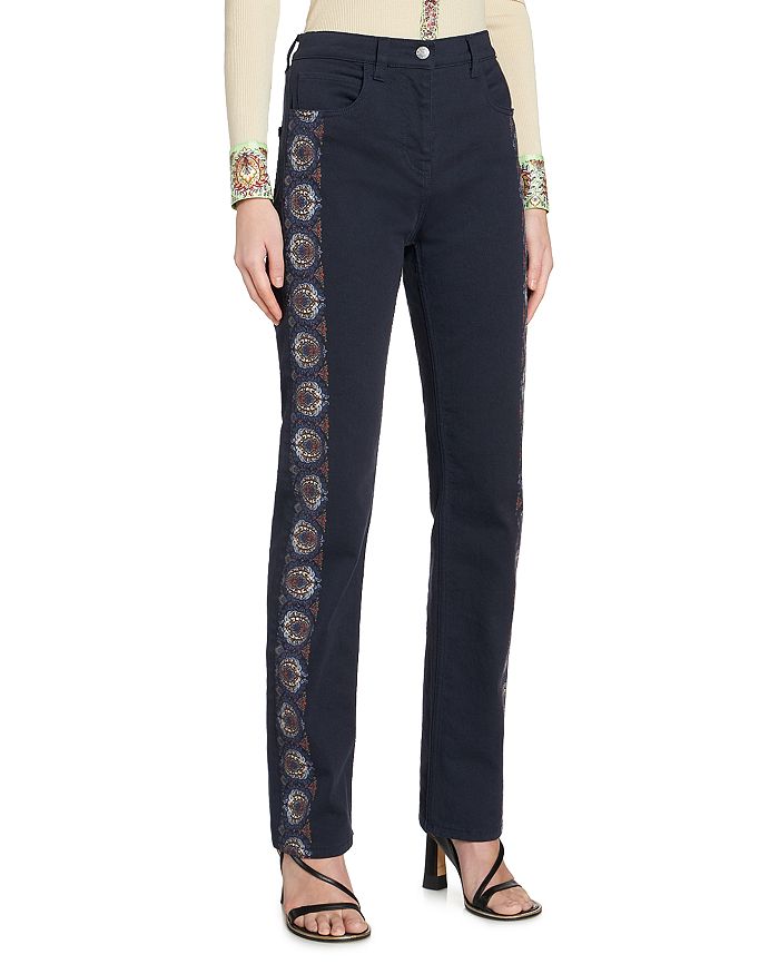 Embroidered Jeans - Bloomingdale's