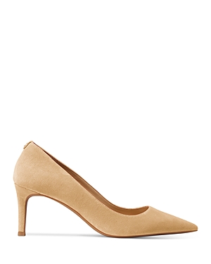 Michael Michael Kors Women's Alina Flex Pointed Toe Pumps In Camel