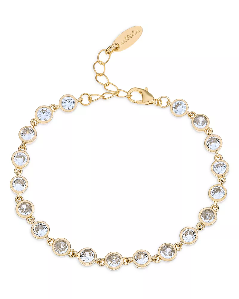 Ettika Everyday Cubic Zirconia Link Bracelet