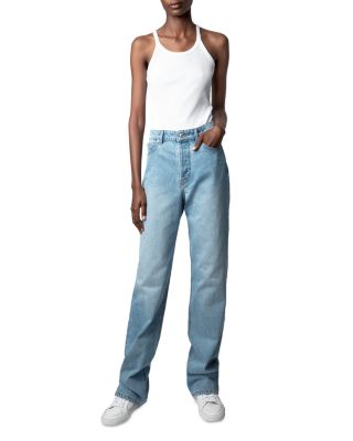 Evy Flared Jeans in Light Blue