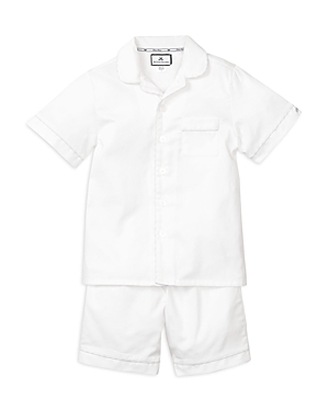 Shop Petite Plume Boys' Classic White Short Set - Baby, Little Kid, Big Kid