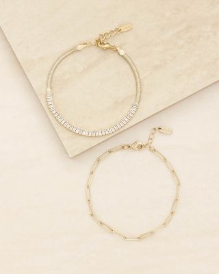 Links & Shine Bracelet Set