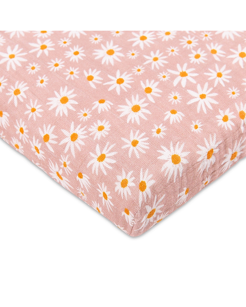 Babyletto All Stages Midi Crib Sheet in Gots Certified Organic Muslin Cotton