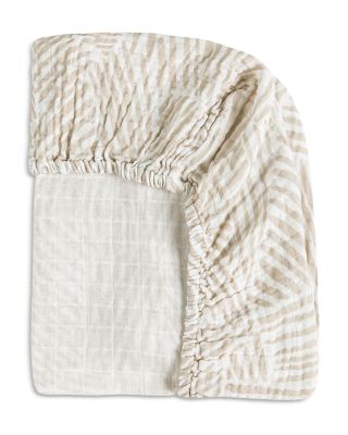 All Stages Midi Crib Sheet in GOTS Certified Organic Muslin Cotton